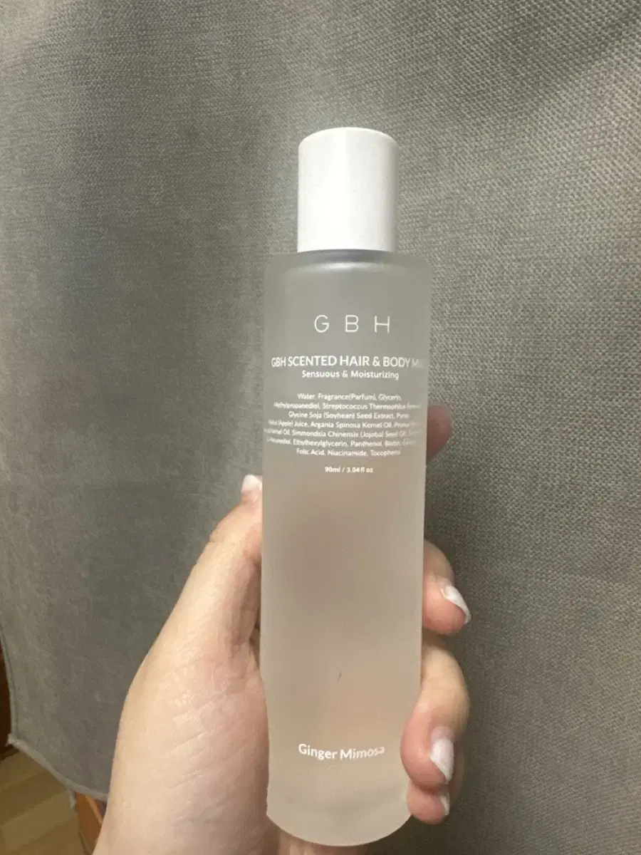 GBH 센티드 헤어 앤 바디미스트 진저미모사 90ml